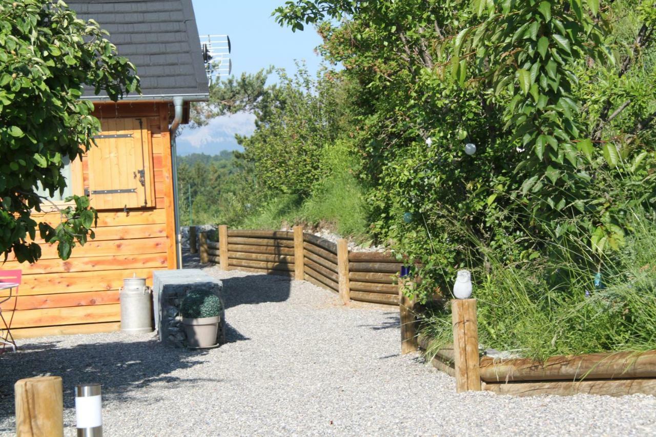 Clos Shambhala-Chalet D'Hotes Saint-Jean-Saint-Nicolas Exterior foto