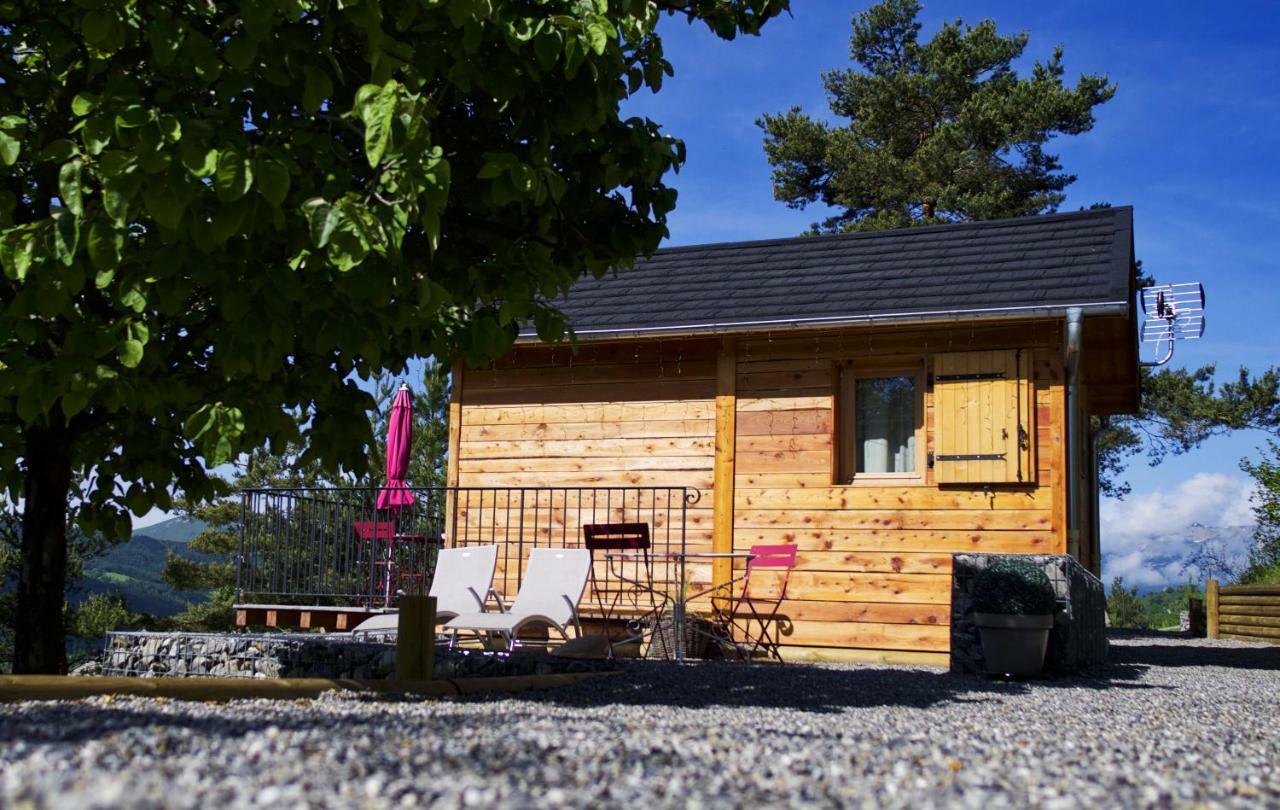 Clos Shambhala-Chalet D'Hotes Saint-Jean-Saint-Nicolas Exterior foto